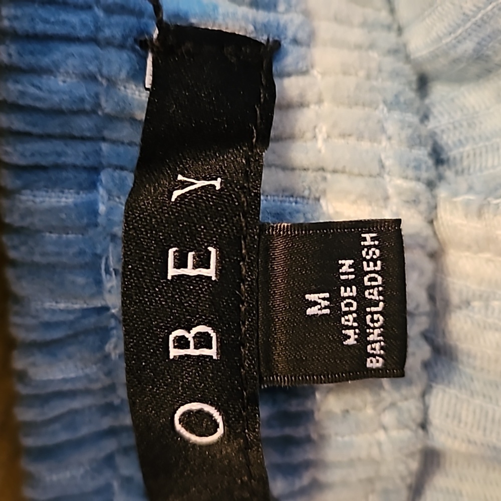 Obey Splash Corduroy Pants Multicolor Pink Blue Yellow Green - Picture 5 of 10